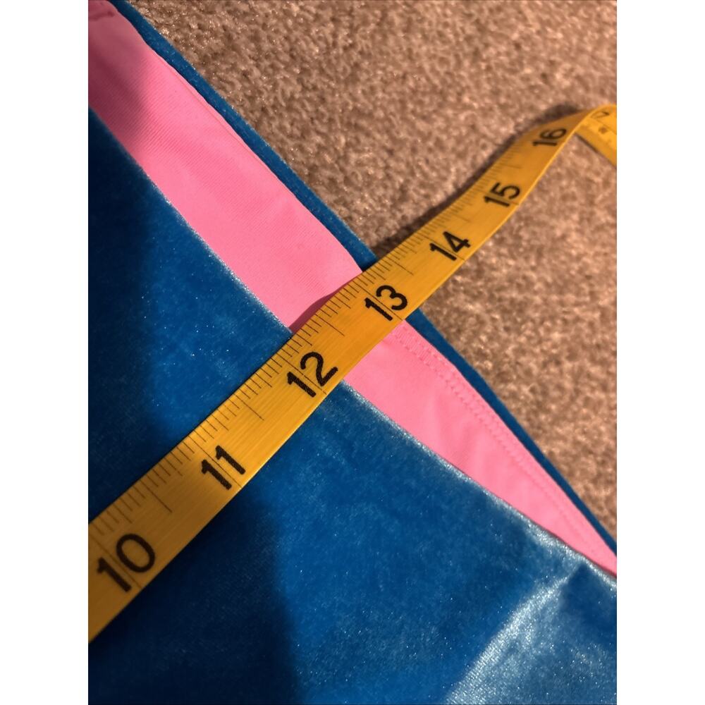 Lilly Pulitzer Weekender High Rise Velvet Leggings Women’s Size Small Teal Bay - Picture 9 of 16